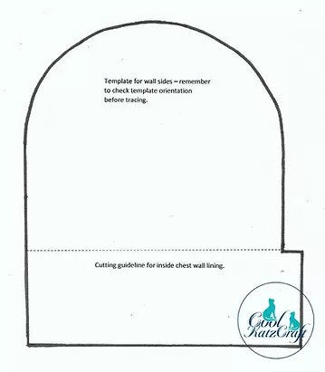 Here is a template of the Roll-Top Box Side