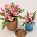 Miniature Flower Petal Cluster Die Set for 12th & 24th scale