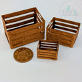Miniature Crates Die Set for 12th & 24th scale