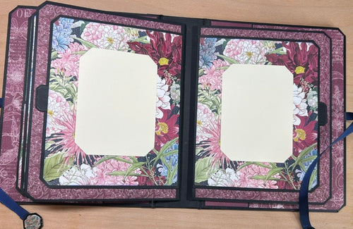 "Blossom" Angled corner page Album PDF