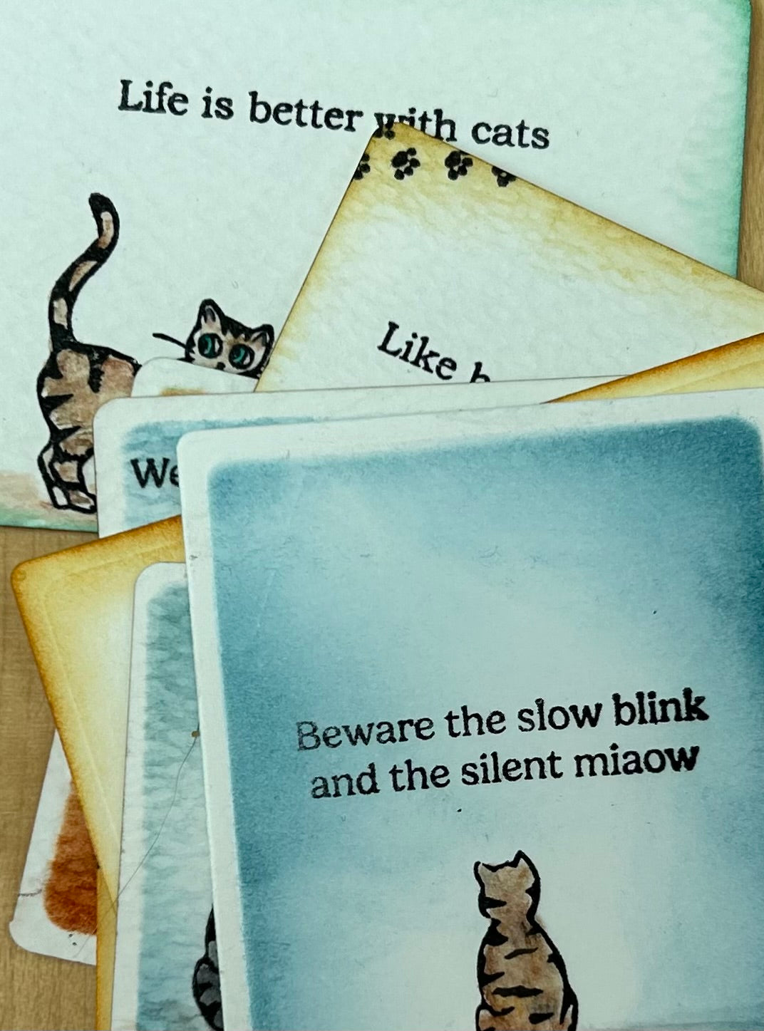 ATC spells CAT stamp