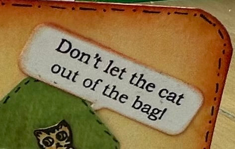 ATC spells CAT stamp