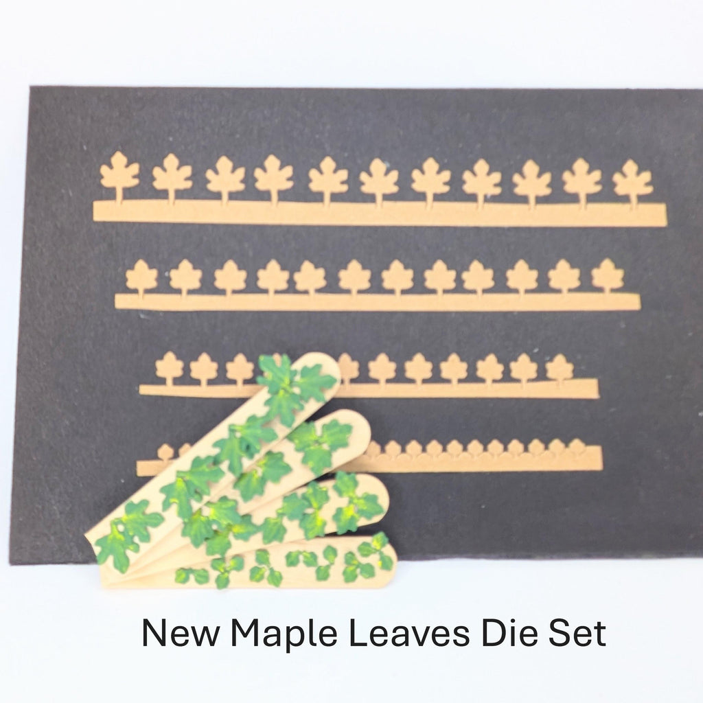 1/12 & 1/24 scale maple leaf die set