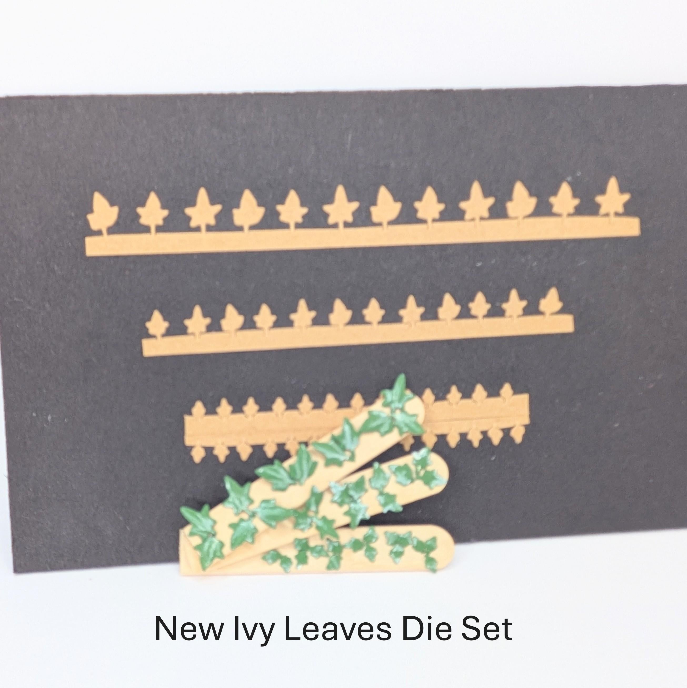 1/12 & 1/24 scale ivy leaf die set