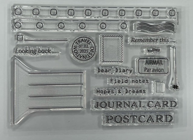 Journal stamp set