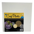 Grafix 12" x 12" Opaque White Craft Plastic  0.010
