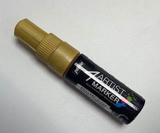 Pebeo Markers 8mm Chisel Tip-Gold
