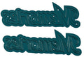 Memories word die set NEW SIZE 4" length
