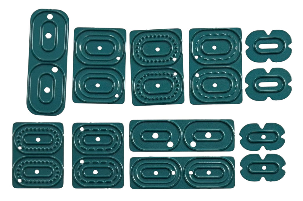 Small oval slot die set