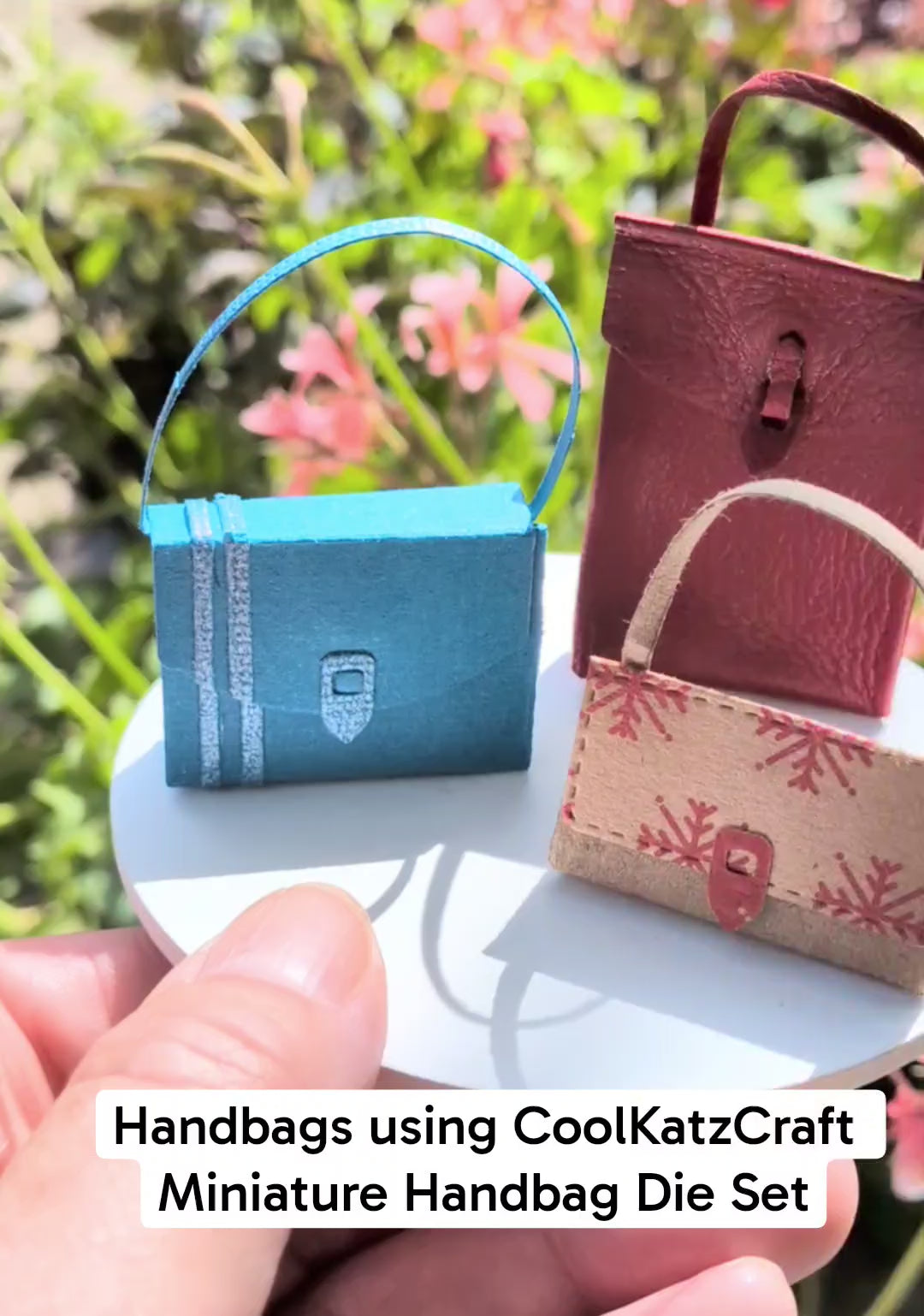 Handbag Die Set for Miniatures