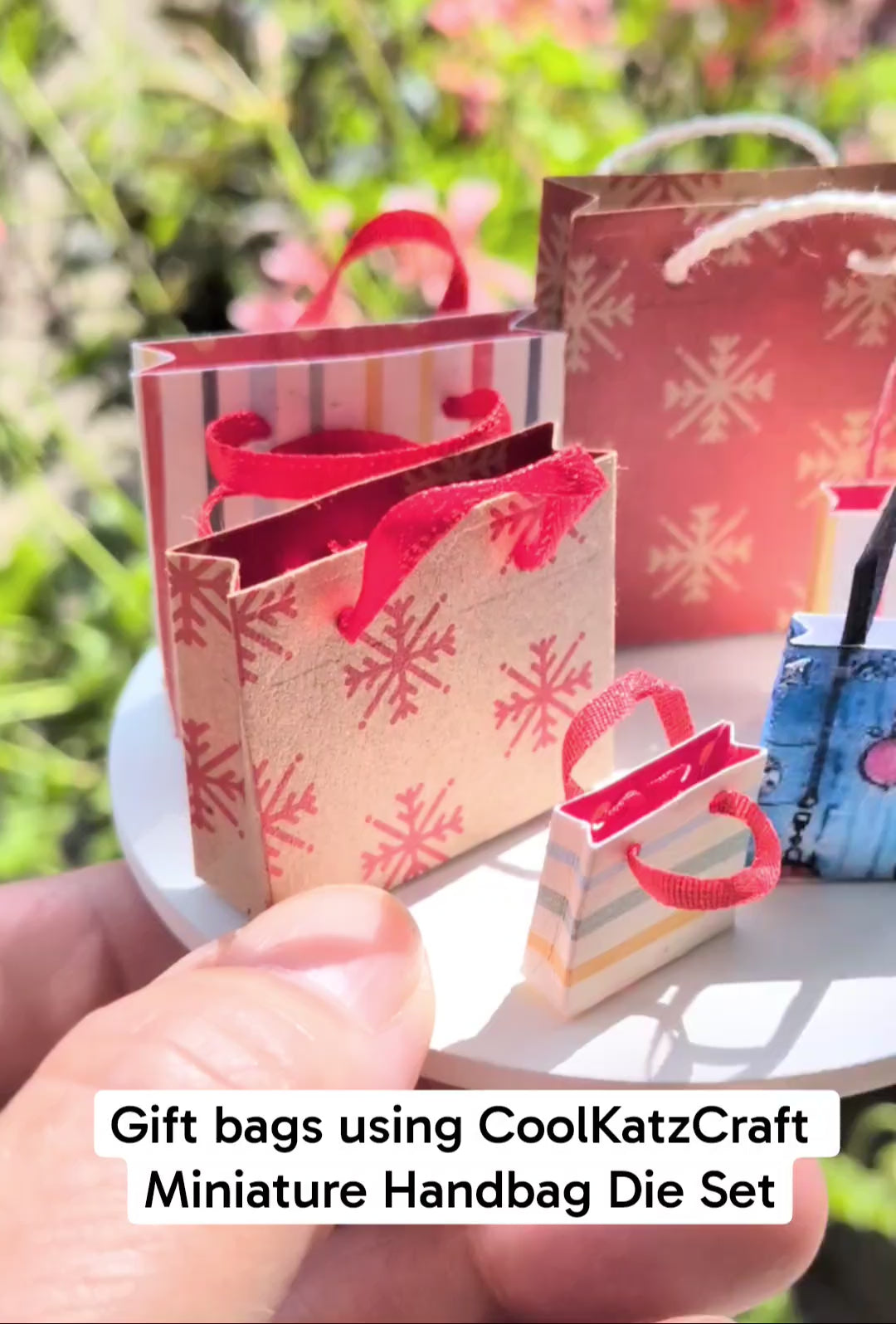 Handbag Die Set for Miniatures