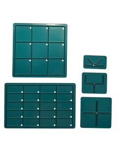 1/12 scale floor tile and tile spacer die set